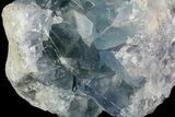Blue Celestine (Celestite) Crystal Geode - Madagascar #70831-2